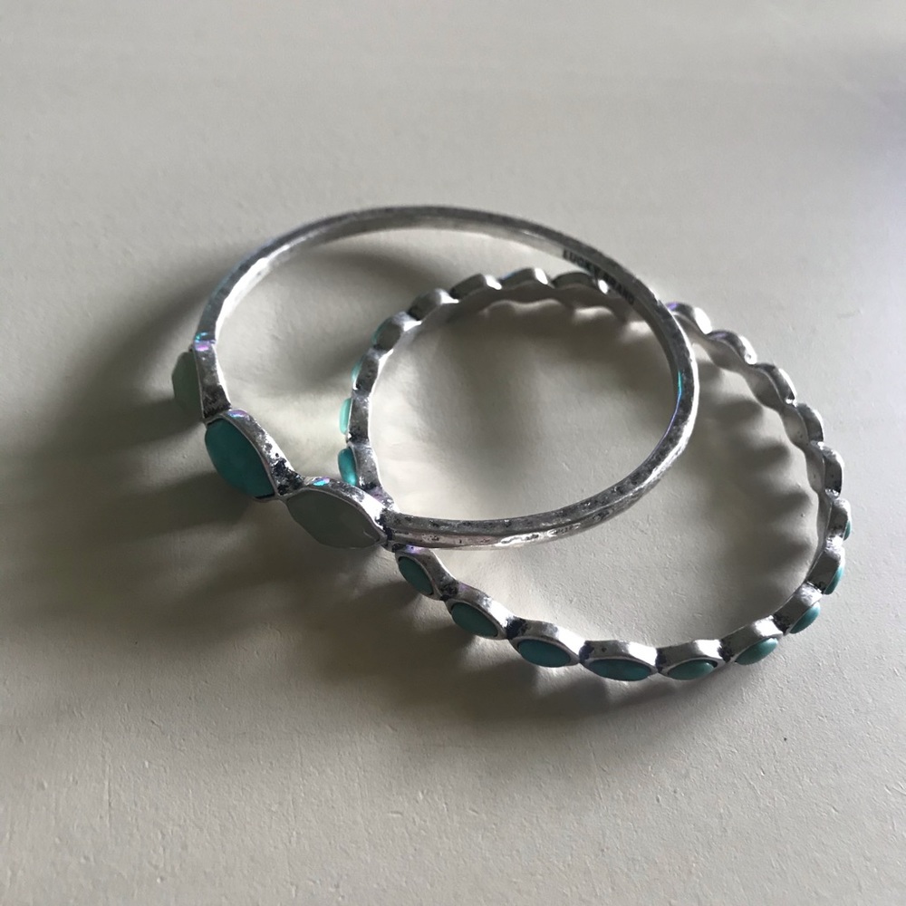 Turquoise Stone Bangles